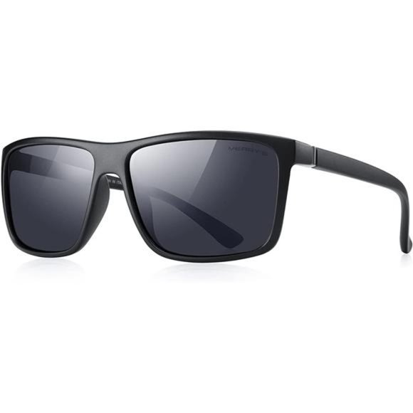 Rectangular Polarized Sports Sunglasses Men Women Cycling Driving Fishing UV400 - Picture 1 of 6